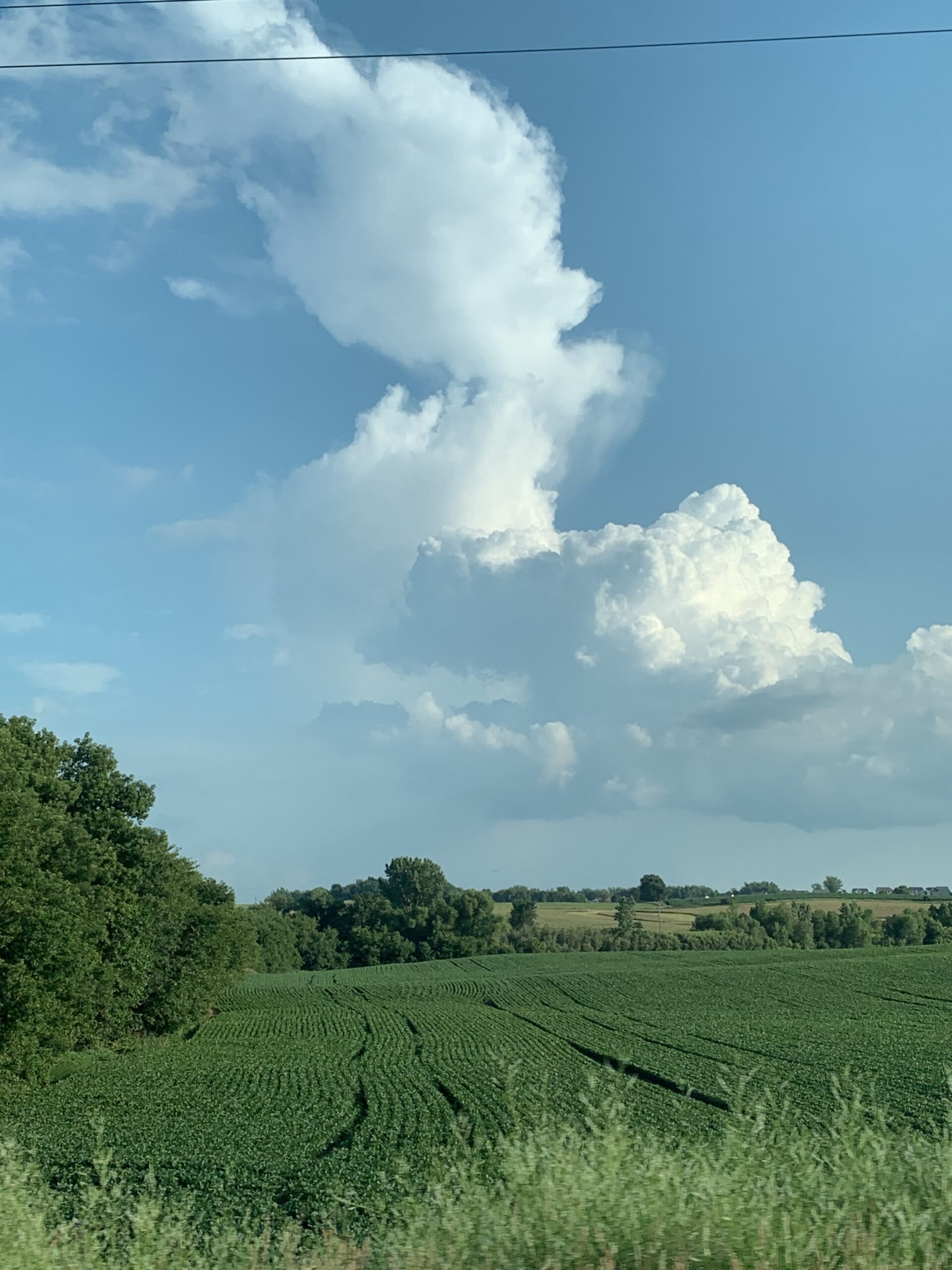Farm Fields with Clouds artist reference photo