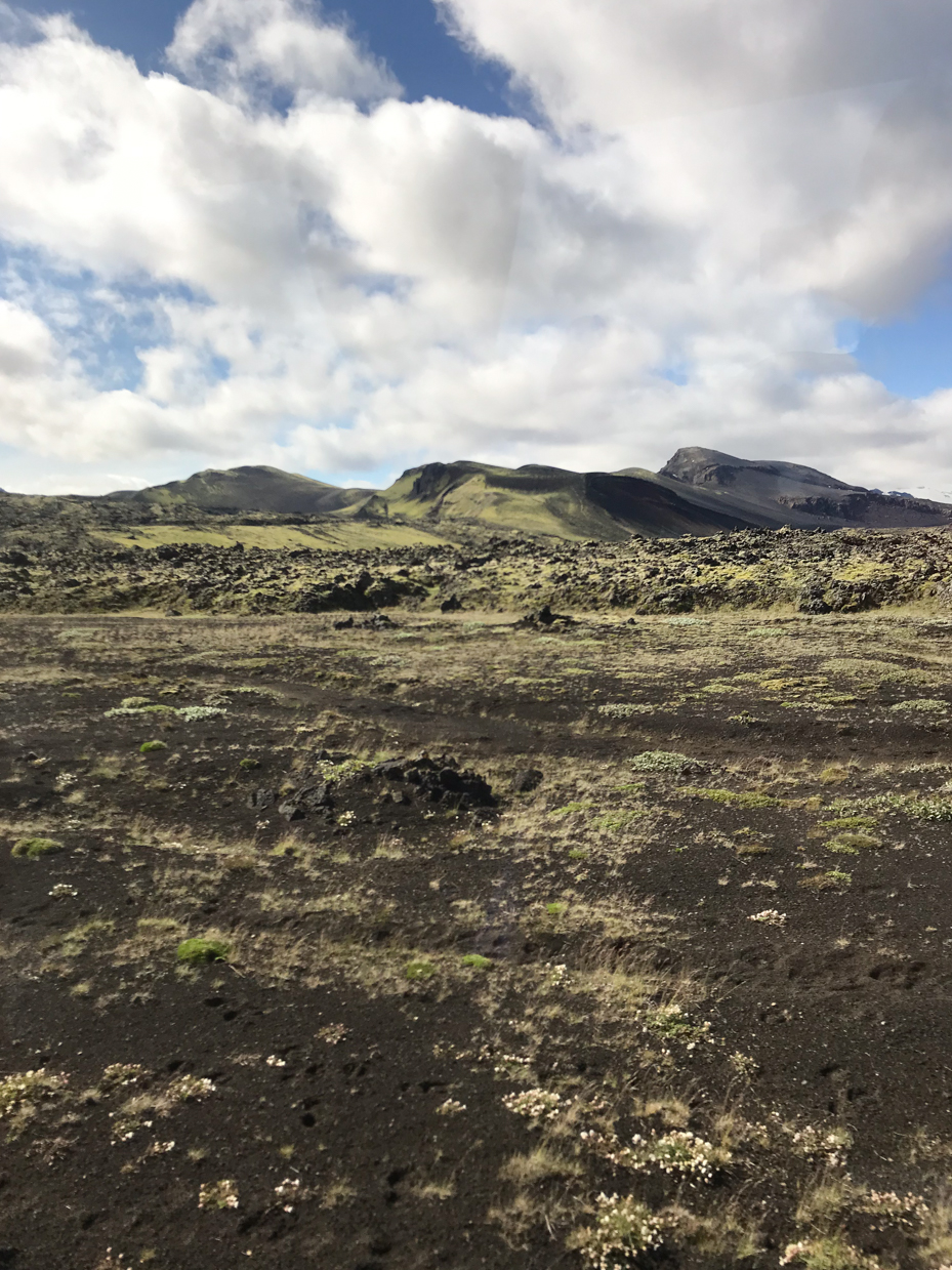 volcanic-mossy-landscape-with-distant-hills-and-blue-sky-artist-reference-photo