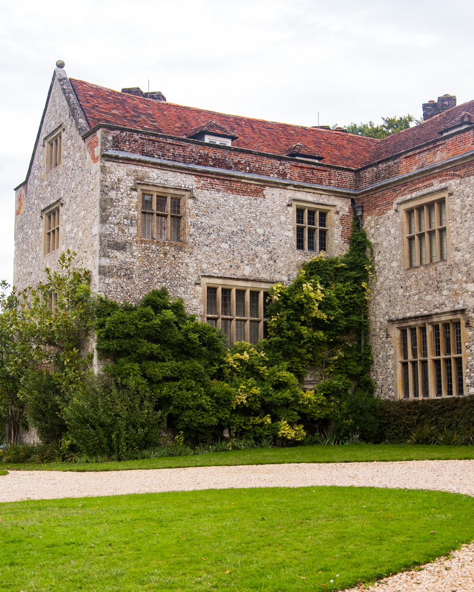 Ivy Covered Historic English Manor House Exterior artist reference photo